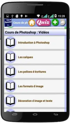 Cours de Litterature android App screenshot 1